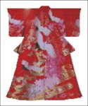 (image for) Kimono 005 - Flying Cranes
